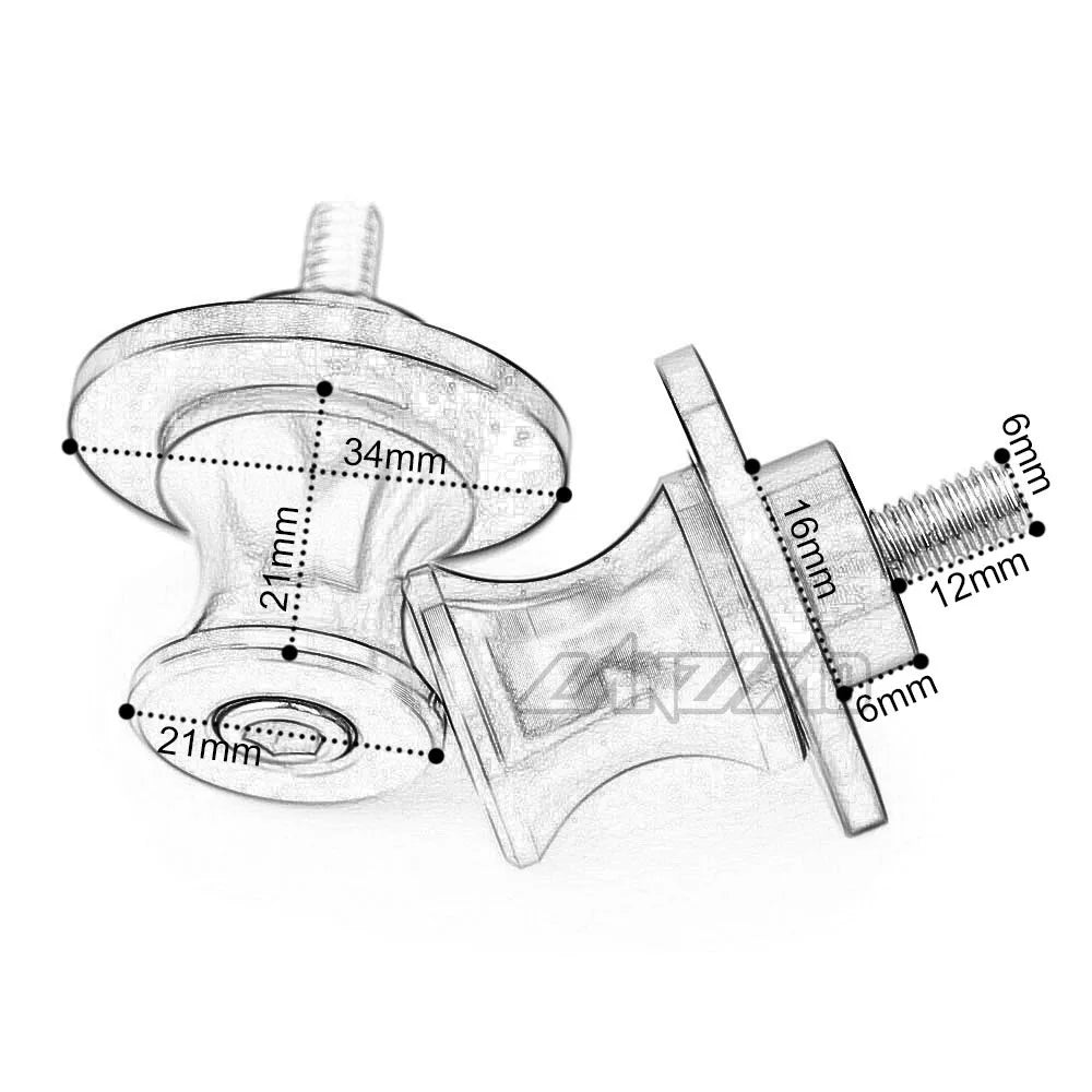 Supporti Cavalletto Yamaha Tracer 7 / Tracer 9