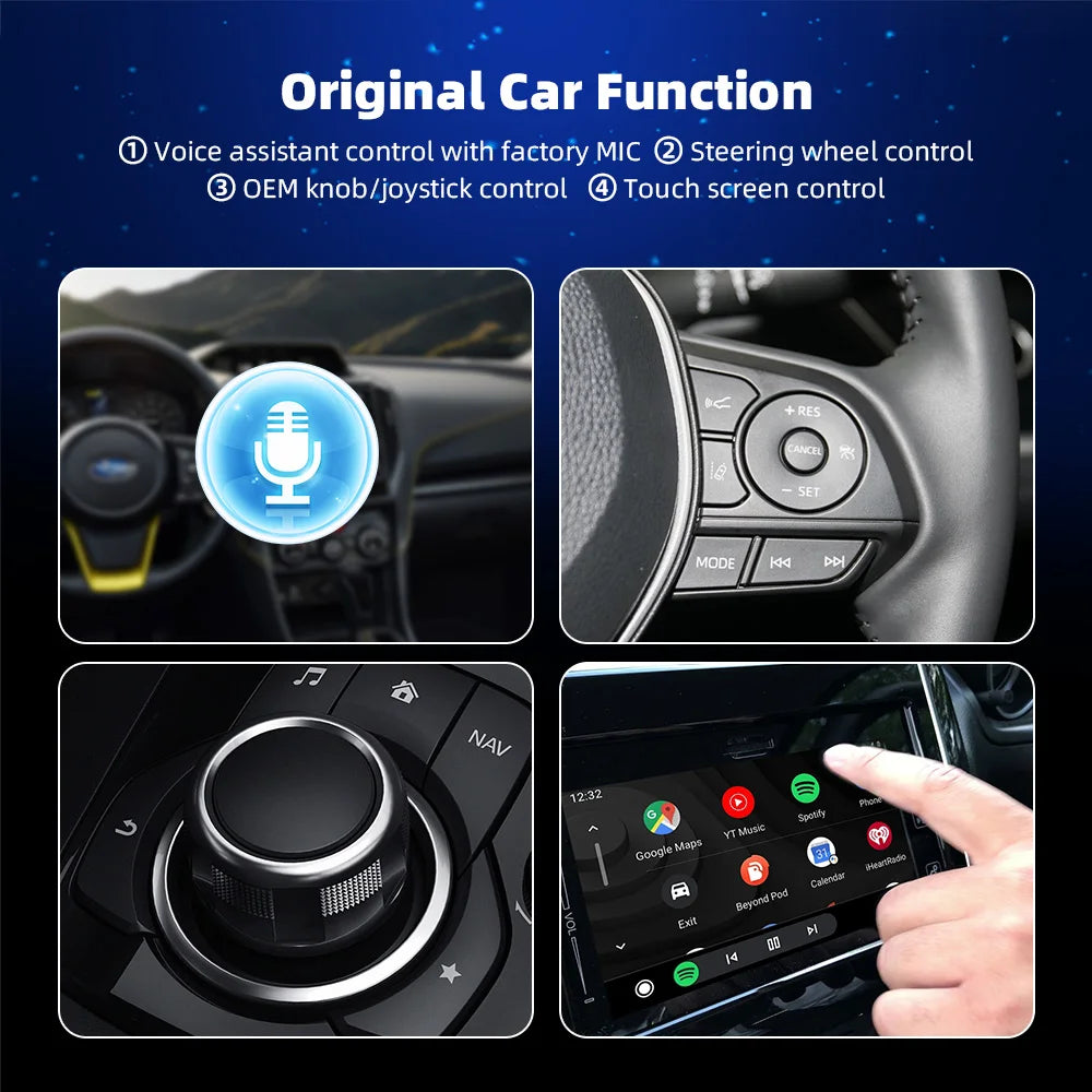 EKIY Adattatore Wireless Android Auto SOLO Android