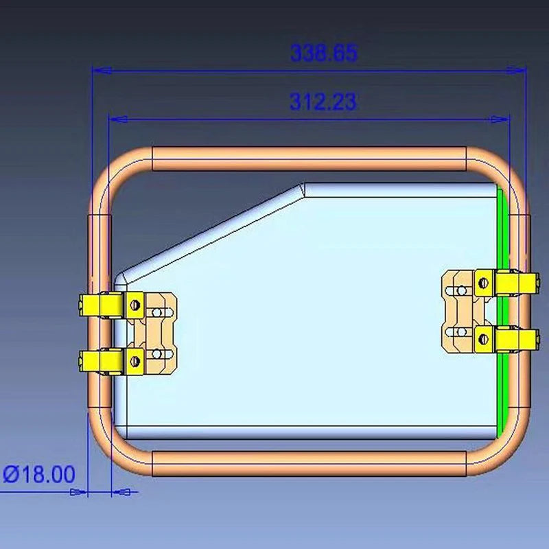 Scatola Porta Attrezzi Impermeabile BMW R 1200 GS / R 1250 GS