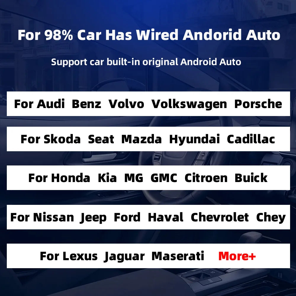 EKIY Adattatore Wireless Android Auto SOLO Android