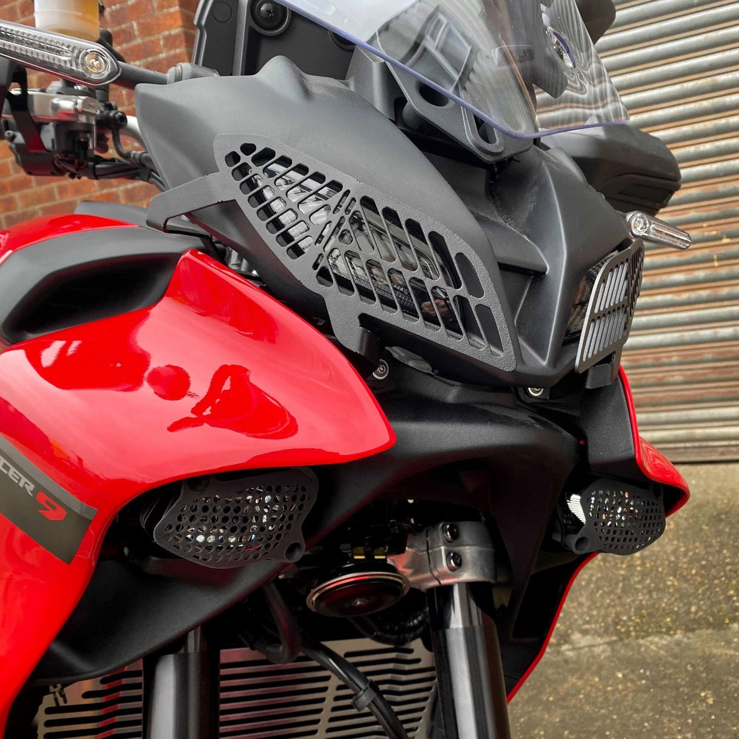 Protezione Fari Alluminio Yamaha Tracer 9