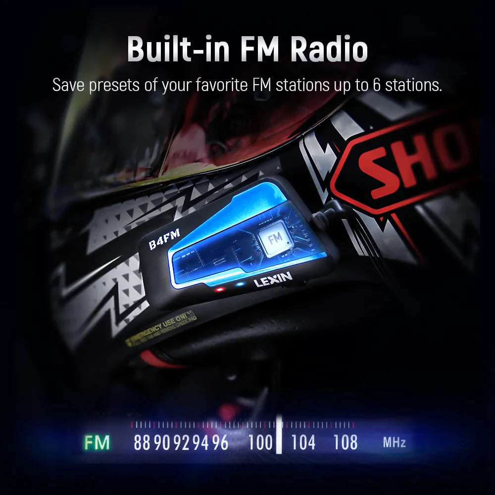 Interfono Lexin B4FM-X
