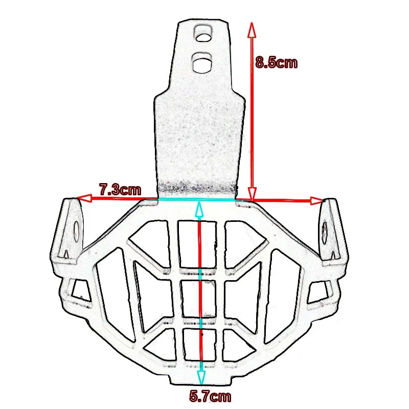 Protezione Faretti Aggiuntivi BMW R 1300 GS