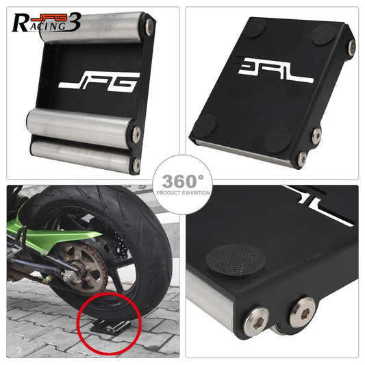 Supporto con Rulli Pulizia Moto