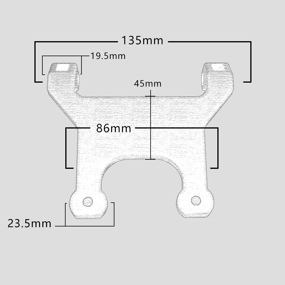 Stabilizzatore Staffa Antivibrazione Yamaha Ténéré 700