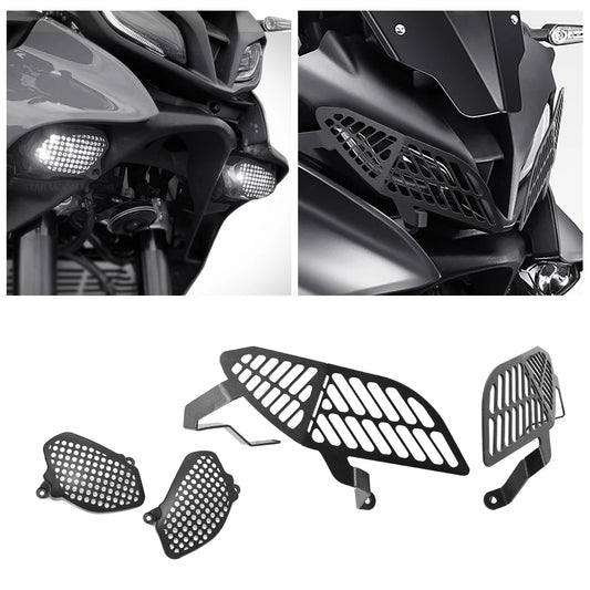 Protezione Fari Alluminio Yamaha Tracer 9
