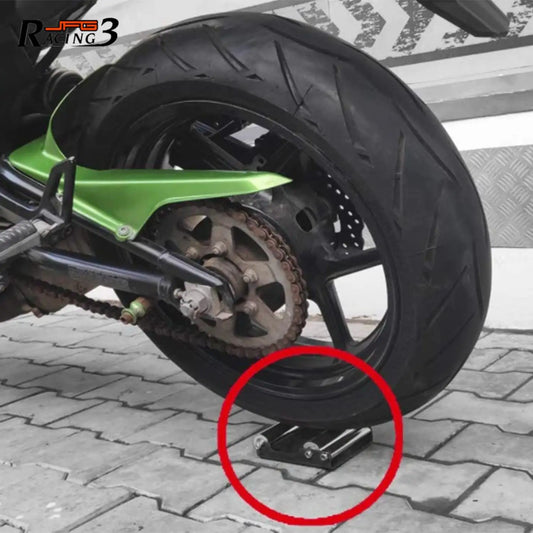 Supporto con Rulli Pulizia Moto